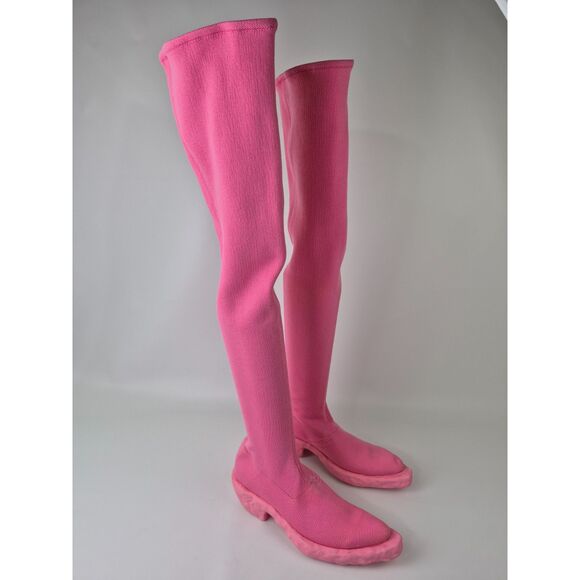 CamperLab Women's Pink Venga Thigh-High Western Style Boots Size 39 - Picture 1 of 8